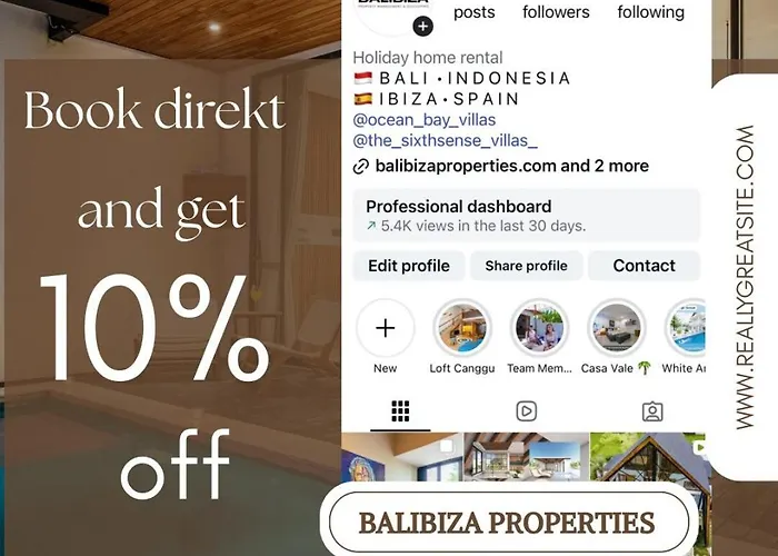Pererenan Luxury - 5 Mins Walk To *